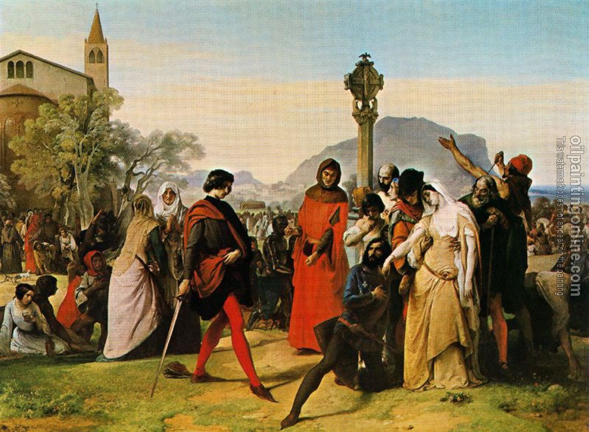 Francesco Hayez - Sicilian Vespers